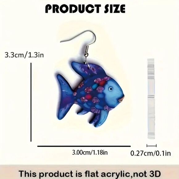 Hand crafted dangle earrings - Picture 5 of 5